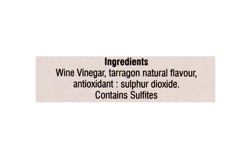 Dolce Vita Wine Vinegar With Tarragon    Glass Bottle  250 millilitre